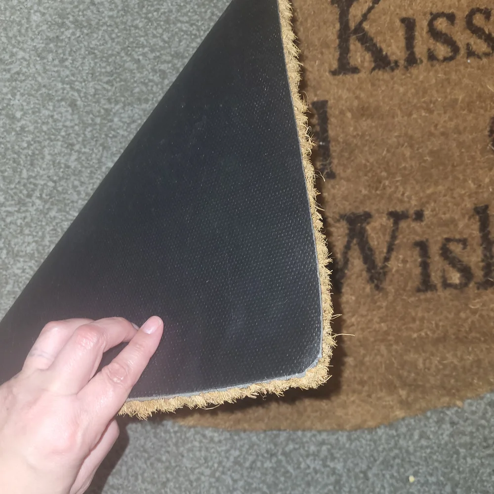 Brown Harvest Wishes Doormat